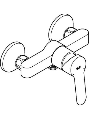 Nesto Home Bauedge Duş Bataryası- 23636000