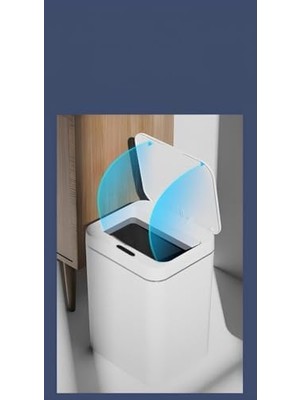 Nesto Home 12 Lt Hareket Sensörlü Sessiz Kapatma Çok Amaçlı Çöp Kutusu- Yerli Üretim -2 Adet Aa (Kalem) Pil ile Çalışmaktadır