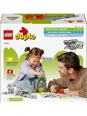 Nesto Home Town Tren Tüneli ve Rayları Ek Seti 10425-2 Yaş ve Üzeri Okul Öncesi Çocuklar Için Eğitici ve Yaratıcı Tren Oyuncağı, Hediye Fikri (20 Parça)