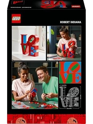 Nesto Home Love Yapım Seti 31214 – Yetişkinler Için Ofis Veya Ev Hediyesi Olabilecek Indiana Heykeli Dekoratif Yapım Seti, Çiftler Için Nişan Veya Sevgililer Günü Hediye Fikri (791 Parça)