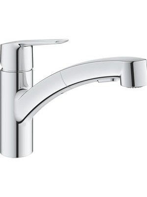 Nesto Home Start Spiralli Eviye Bataryası | 90˚ Dönüş Açısı | Krom | 30531001