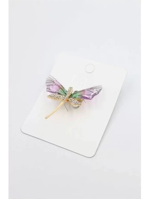 Herşey Trend Herşeytrend Kelebek Broş - Pembe