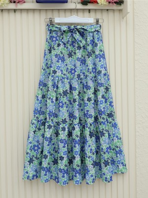 Modamorfo Çiçek Desenli Kemerli Ikili Takım -Laci