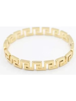 Herşey Trend Herşeytrend Kıvrımlı Bilezik - Altın