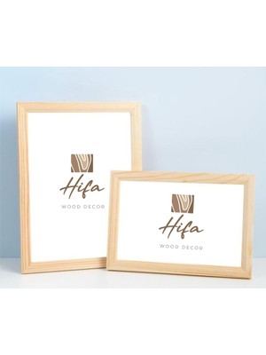 Savlar Store Ahşap Çerçeveli Tablo Doğal Çam Ağacı Ahsap Resim Çercevesi Doğal Ahsap Rengi Ile Fotograf, Resim Kolajları, Duvar Galerisi Dekoru Cercevesi (21X30)