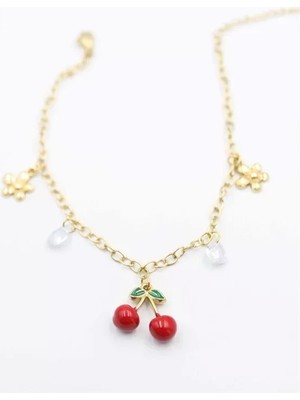 Herşey Trend Herşeytrend Kiraz Halhal - Altın