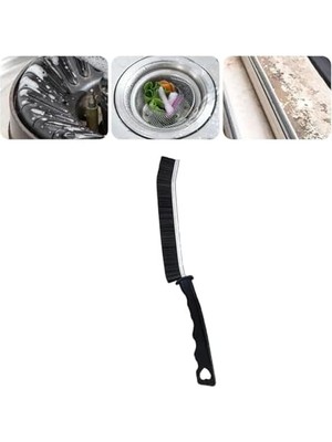 Savlar Store Xesha Uzun Ince Saplı Çok Amaçlı Kıl Temizlik Fırçası Banyo Mutfak Tuvalet Detay Temizleme Dar Köşe Fırçası