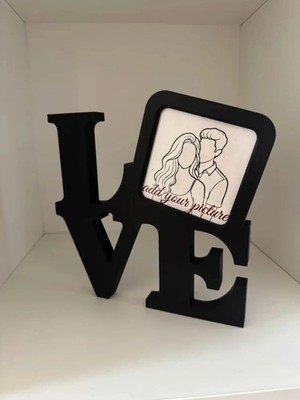 Obliva Dekoratif Masa Üstü Resim Çerçevesi – Romantik Ev Dekoru