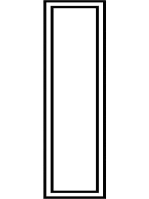 Savlar Store 40X140CM Klasik Çerçeveli Tay Tüyü Dokuma Premium Leke Tutmaz Kumaş Masa Örtüsü Runner RNR321