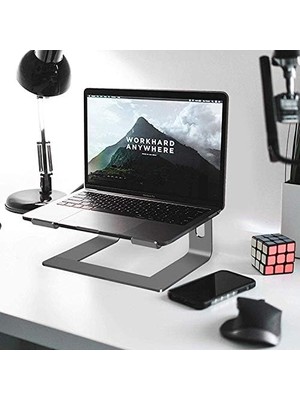 Savlar Store M5 Alüminyum Ergonomik Bilgisayar Standı - Space Gray