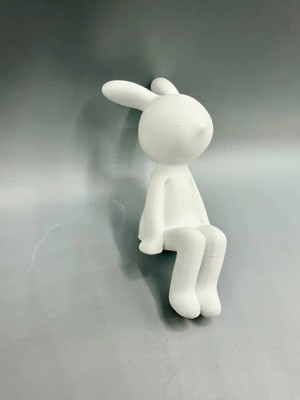 Obliva Oturan Çift Biblo