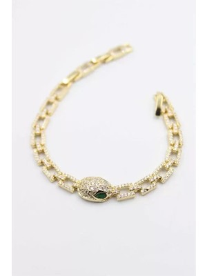 Herşey Trend Herşeytrend Yılan Xuping  Bileklik - Altın