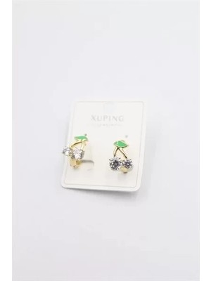 Herşey Trend Herşeytrend Kiraz Küpe - Altın