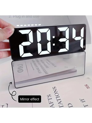 Savlar Store Dijital Duyarlı Alarmlı Masa Saati