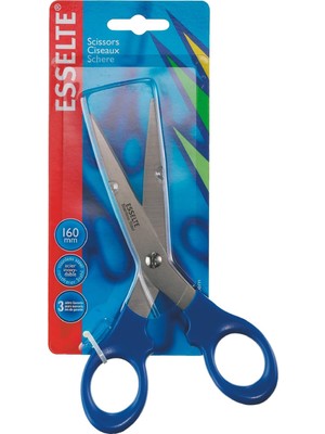 Savlar Store 82116 Papierschere 2000, 160 Mm, 6 Inç, Sap Mavi