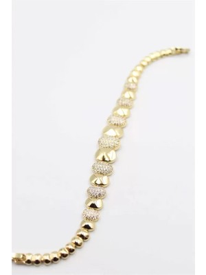 Herşey Trend Herşeytrend Taşlı Xuping Bileklik - Altın