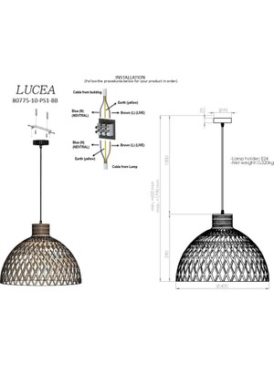 Savlar Store Venira 10 Küçük Boy 40’lık Bamboo Tekli Sarkıt, Doğal Ahşap