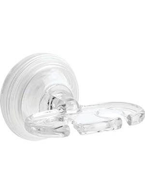 Savlar Store 51120EU Power Diş Fırçası Tutucu, 3,81 x 10,16 x 16,00 Cm, Şeffaf, Plastik