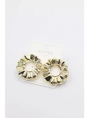 Herşey Trend Herşeytrend Halka Küpe - Altın