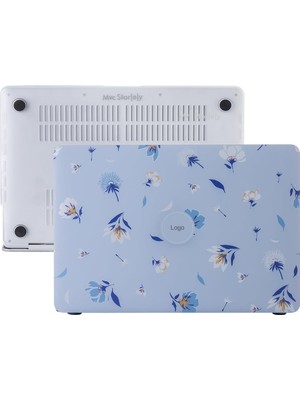 Savlar Store Pro 16 Kılıf Baskılı Sert Hard Ince Hafif Darbe Çizilme Koruma Mat Yüzey Uyumlu  Pro A2141 2019 Açık Mavi