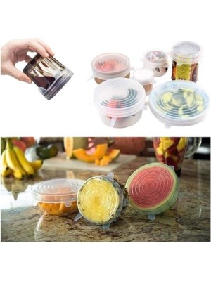 Savlar Store Life 6 Lı Tazeliği Koruyan Silikon Streç Kapak MIT1031