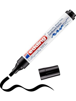 Savlar Store 1455 Kaligrafi Markörü - Siyah - 1 Kalem - 1-5 mm Esnek Kaligrafi Ucu