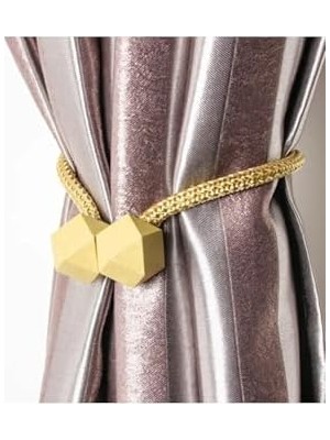 Teknocan Marketing 2 Adet Manyetik Perde Klipleri Iç Dekorasyon Kare Model Perde Toplayıcı Toka Perde Tutucu Aksesuarı