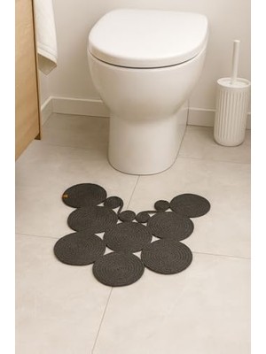 Teknocan Marketing Pink & Blue - Banyo | Klozet Önü Paspas