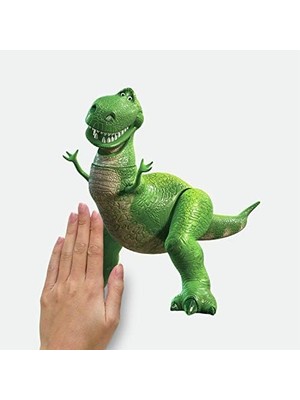 Teknocan Marketing RMK4008SCS Toy 4 Soy ve Yapıştır Duvar Çıkartması, Yeşil, Mavi, Sarı