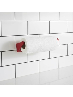Buyx Kırmızı Peçete Askısı Mutfak Duvar Tipi Peçetelik Organizer - BU002T-7GKV40