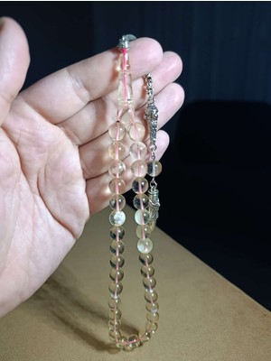 Anemore Collection Mügellef Damla Kehribar Tesbih