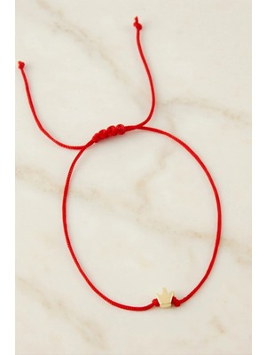 Bijuteri Net Taç Makrome Ip Bileklik