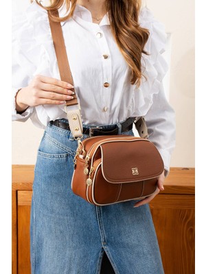 Özbu Kaliteli Şık ve Kullanışlı Geniş Hacimli El ve Omuz Çantası