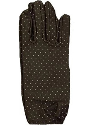 MiraLive Kahverengi Puantiyeli Çocuk Eldiveni