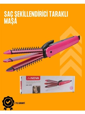 Pratico Market Fön Işlemine Uyumlu Sabitleyici Saç Tarağı