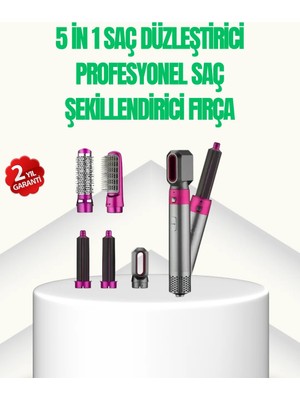 Pratico Market 5’ı 1 Arada Profesyonel Saç Şekillendirici Tek Cihazla Sınırsız Stil