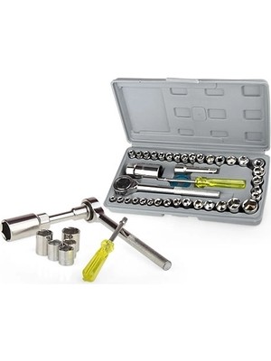 Krm Özel Çantalı 40 Parça Cırcırlı Lokma Seti Krm