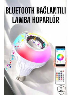 Krm Lamba LED Hoparlör Dayanıklı ve Uzun Ömürlü Bluetooth Hoparlör Krm