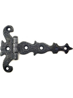 Uravas Store Antika Tarz Dekoratif Pirinç Kuyruklu Menteşe - 63X100 Mm, Oksit