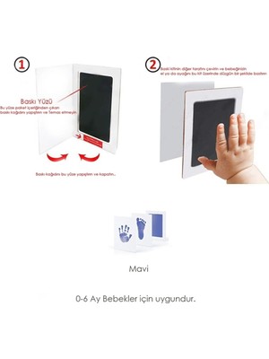 Krm El Ayak Izi Kalıbı Seti Krm