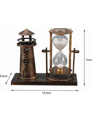 Technomark İnegöl Eyfel Kulesi ve Deniz Feneri Dekoratif Masa Biblosu Hediyelik