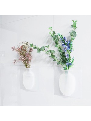 Krm Yapışkan Vazo - Sihirli Vazo Krm