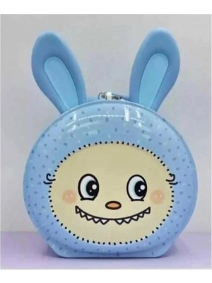 Krm Figürlü Saplı Kilitli Metal Kumbara 3+ - Tekli Krm