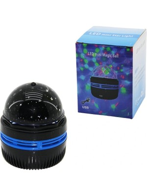 Krm Mini Gece Lambası Pilli - Usbli Gün Işık - Renkli Işık Renk Değiştirme - Manuel Dö