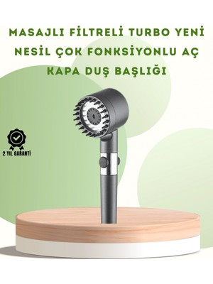 MiraLive Banyo Için Filtreli Duş Başlığı Pratik Kullanım