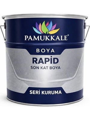 Pamukkale 1402 Rapid Endüstriyel Boya 60-70 Gloss 15 kg Ral 3005 Bordo Şarap Kırmızısı