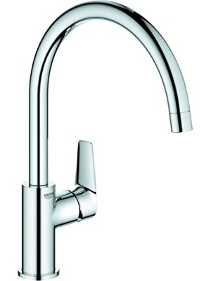 MarkEntegra Grohe Start Edge Eviye Bataryası | 360° Dönüş Açısı | Krom | 30529001