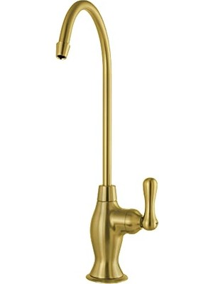 MarkEntegra KSAG3197AL Restorasyon Su Filtrasyon Musluğu, Fırçalanmış Pirinç, 2 x 4,75 x 10,94
