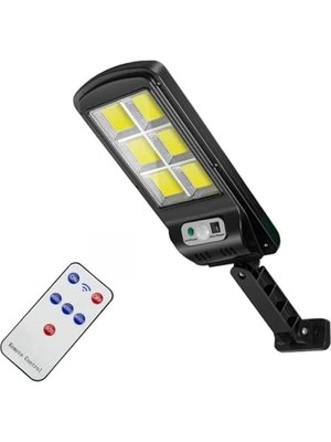 MarkEntegra Solar Güneş Enerjili Bahçe LED Aydınlatma 120 LED Aydınlatma Uzaktan Kumandalı Hareket Sensörlü Gece Sensörlü LED Işık Bahçe LED Aydınlatması          [enerji Sınıfı A+++]