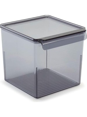 Berry Store Kapaklı Banyo Mutfak Düzenleyici Şeffaf Siyah 165 * 178 * 160 mm M-E73-10-25